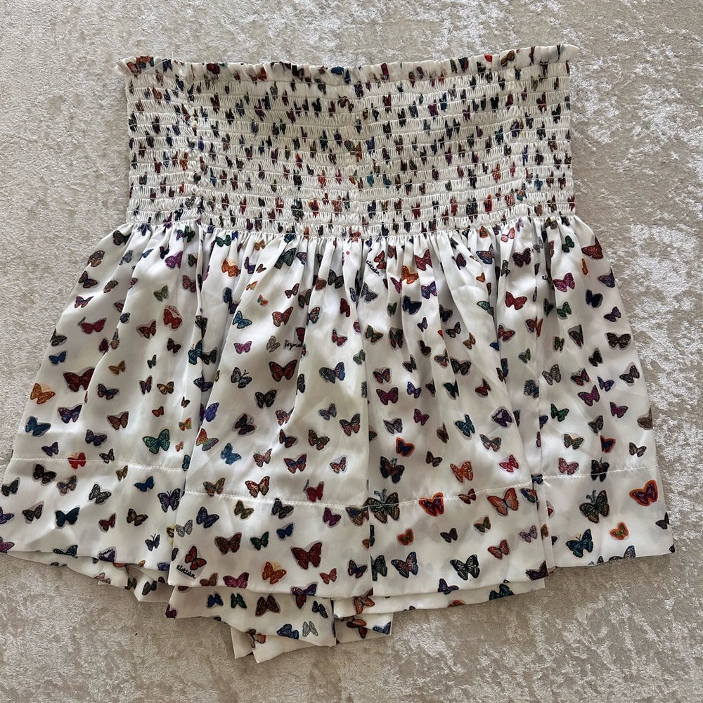 The Erika Skirt in LE butterfly print